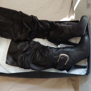 INC heeled boots